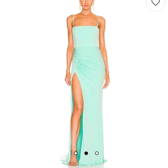 Katie May Dresses & Skirts - Katie May Los Angeles Great Kate Gown in Supercharged Mint(defects)